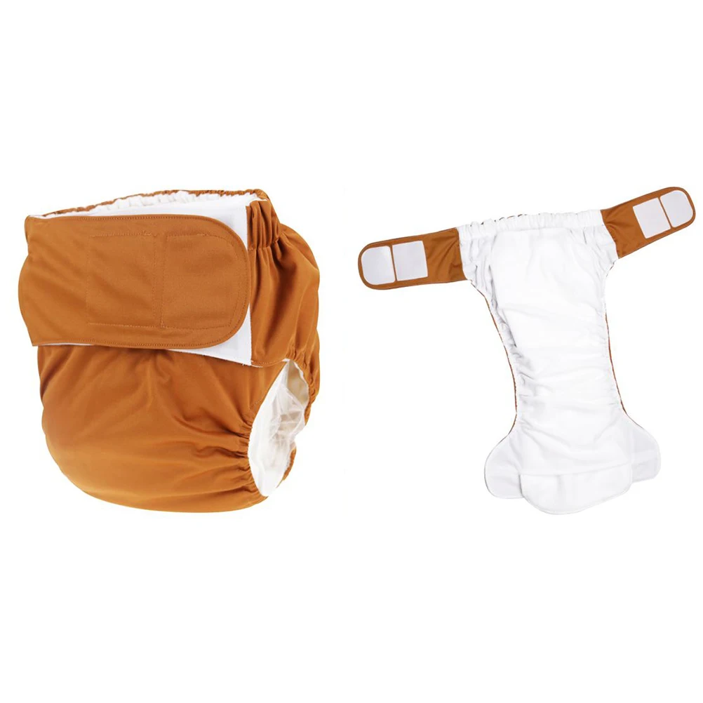 

Leak proof Diaper Adjustable Washable Adult Nappies for Men Women Elderly People Incontinence Brief Fiber Diapers High