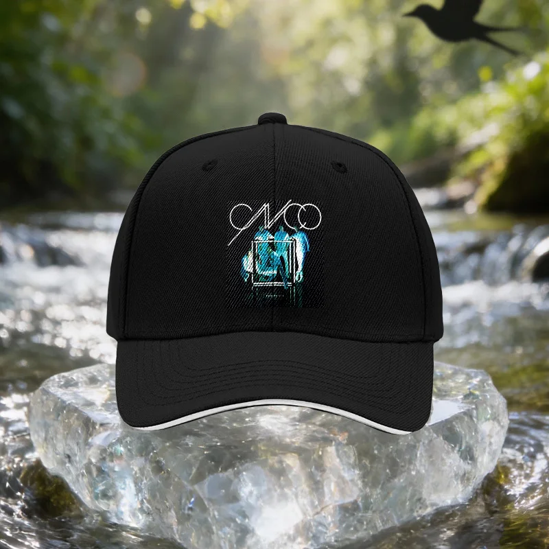 Neon Light & Shadow Figure Art Baseball Cap - Adjustable Unisex Lightweight Suitable for Travel, Parties, Birthdays, Trendy Neon