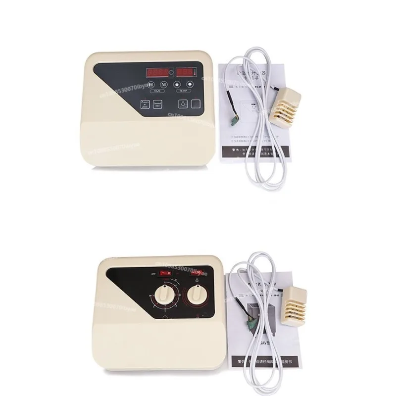 Equipment Controller 9-15KW Digital Display External Controller Sauna Stove Timer Temperature Control Heating