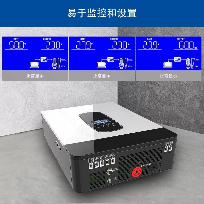 Pure Sine Wave Hybrid Inverter 12V for Home Solar Off Grid