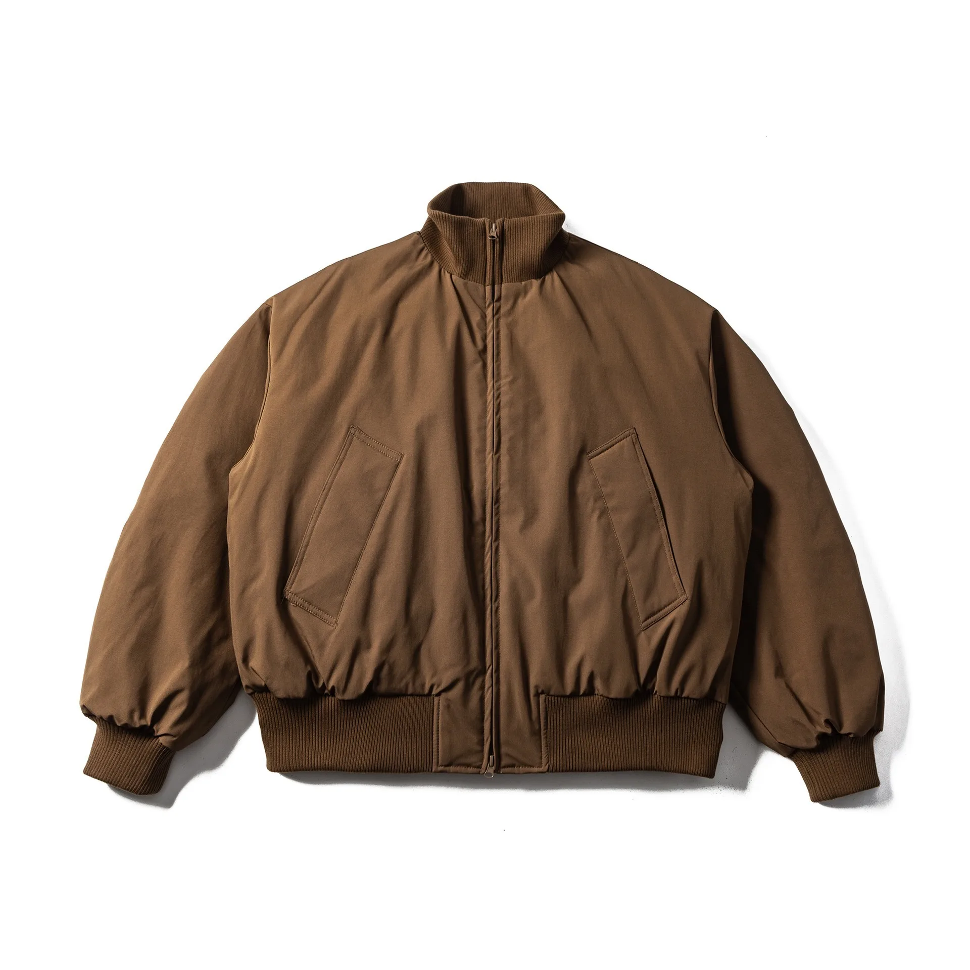 النمط الياباني الحد الأدنى الرجعية 90 بطة بيضاء أسفل سترة الرجال كلينفيت الراقية أسفل معطف سميك #3