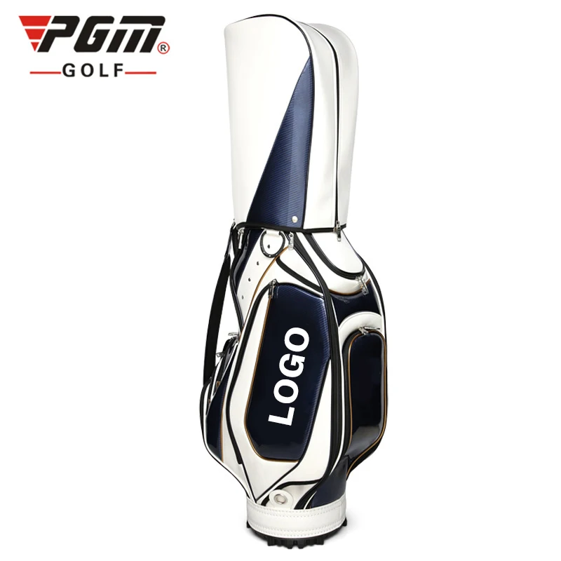 PGM QB077 High Quality Men's Waterproof Trolley Golf Bag OEM Tour Golf Bag Made from PU Material Wholesale