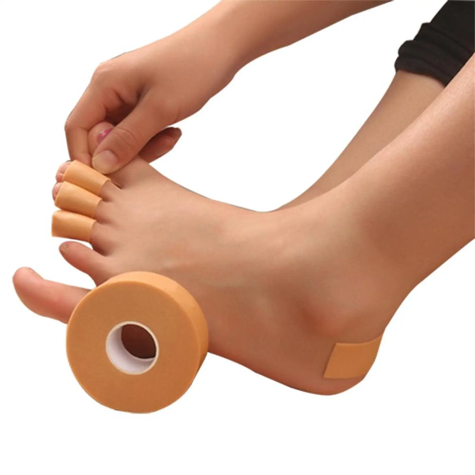 Blister Tape for Heels, Sticker for Blister Waterproof Blister Roll, Anti-wear Tape  Sticker to Toe Blister and Chafing