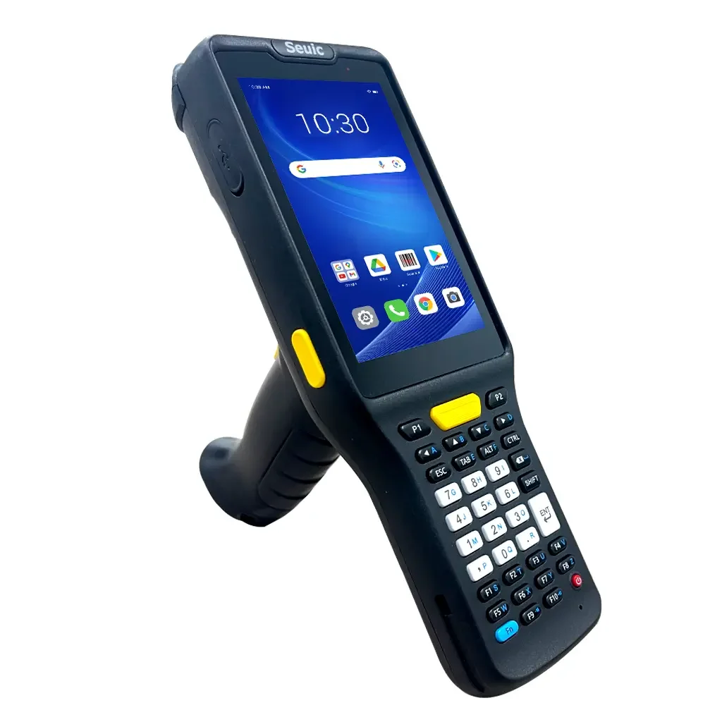 

Android 14 КПК с ручкой 4G 64G 2D QR-сканер штрих-кода Считыватель Wi-Fi NFC Сборщик данных Прочный терминал КПК для складского сканирования