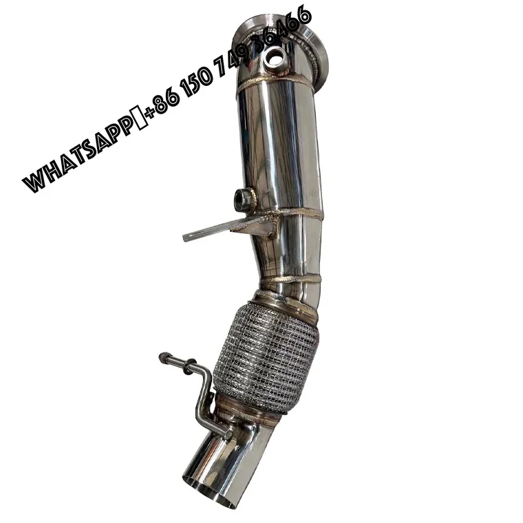 JTLD Polish Stainless N20 N26 Race Downpipe for 2012-2017 BMW 120i 128i 228i 320i 328i 428i F20/F21/F22/F30/F32/F33/F36