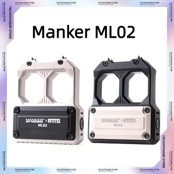 Manker ML02 อเนกประสงค์ EDC แบบพกพากลางแจ้งกันน้ําฉุกเฉินหน้าต่างแตกยุทธวิธีไฟฉายของขวัญสําหรับผจญภัยกีฬา