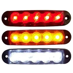 Trailer Marker Lights Caravan Sealed Indicators Clearance Lamp Waterproof LED Truck Side Marker Lights Clearance Indicator Lamp