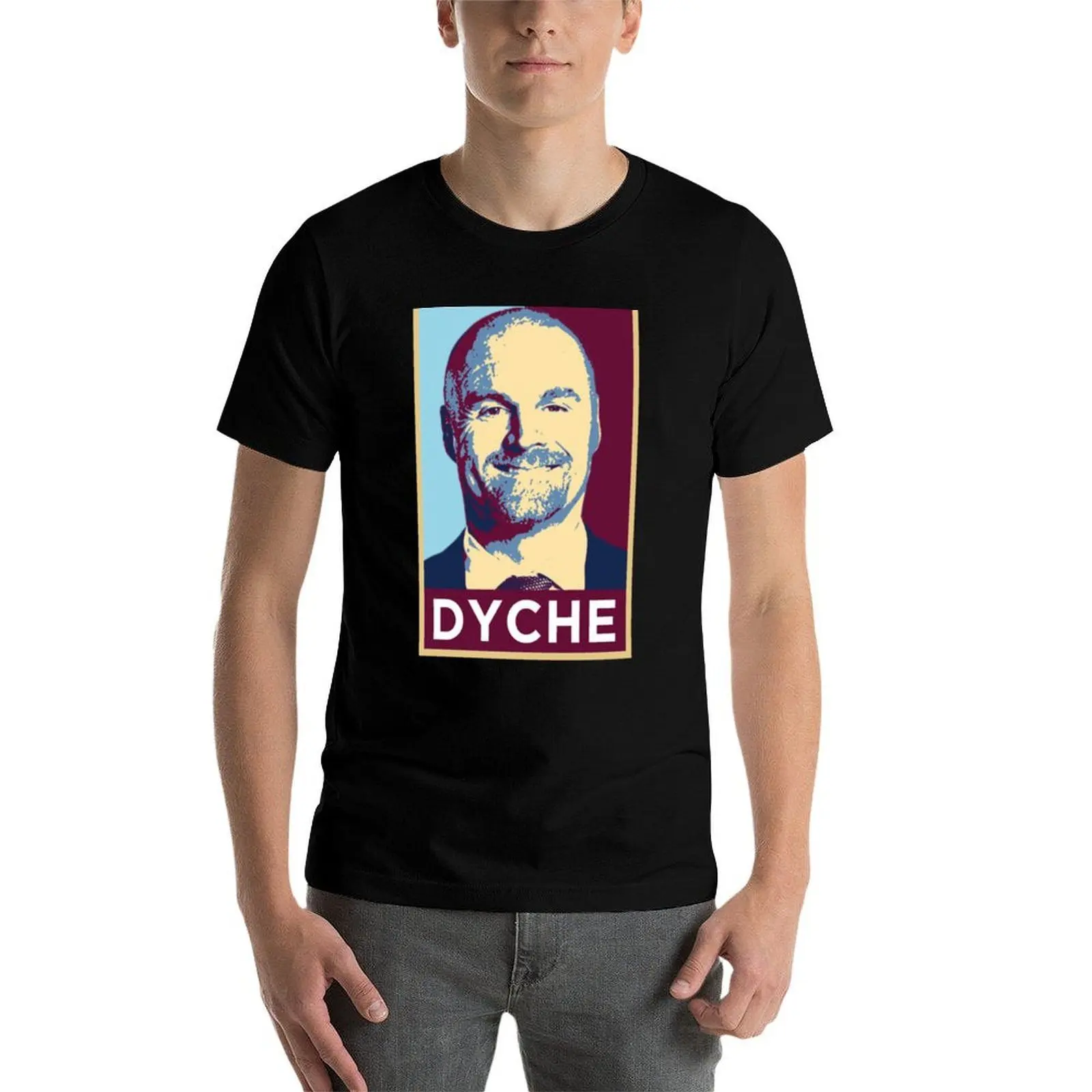 Sean Dyche Burnley Football Artwork T-Shirt street wear graphic tee shirt mens t shirts pack view 3