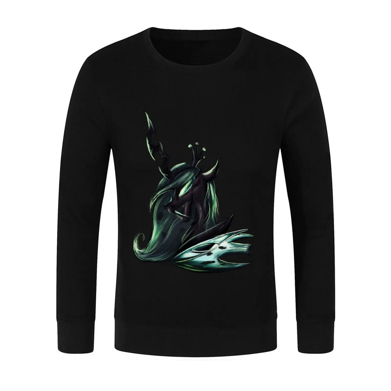 MLP: بلوفر Queen Chrysalis ملابس الخريف للرجال ملابس الخريف الكورية معطف رجالي جديد في هوديس وقميص العرق