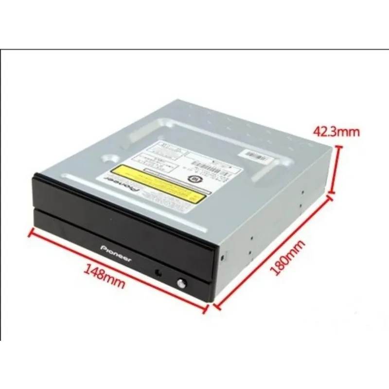 Internal SATA Blu‑ray Disc Rewriter, 25G BD Burner 3D‑Ready Optical Drive for Desktop PC
