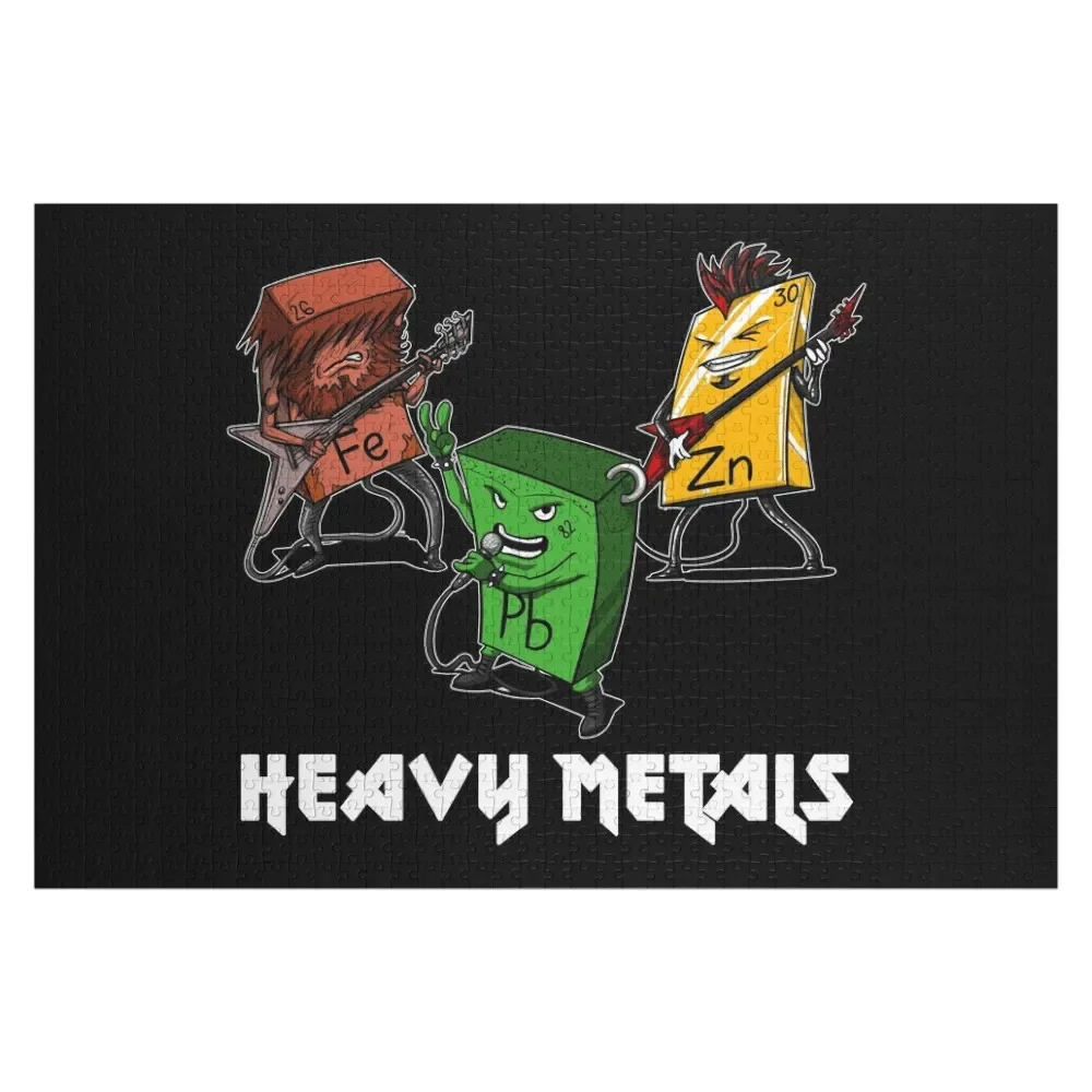 

Chemistry Heavy Metals Jigsaw Puzzle Customized Kids Gift Custom Jigsaw Puzzle