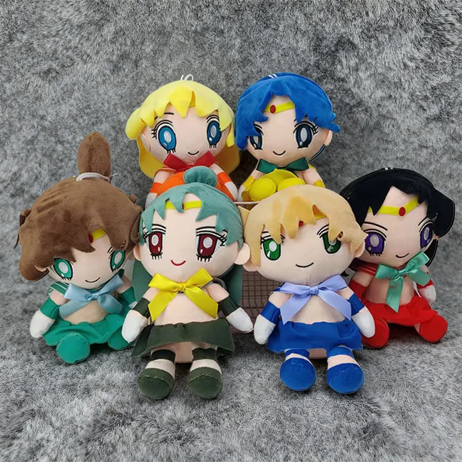 

Kawaii Сейлор Мун плюшевая игрушка Луна Кот Луна Заяц милая девушка наполненная сердцем аниме кукла подарок украшение для дома и спальни