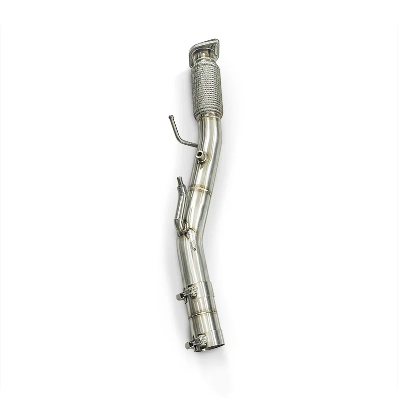 Car Exhaust System for Mercedes AMG CLA35 2.0T 2020-2023 Exhaust Pipe Exhaust Medium Resonant