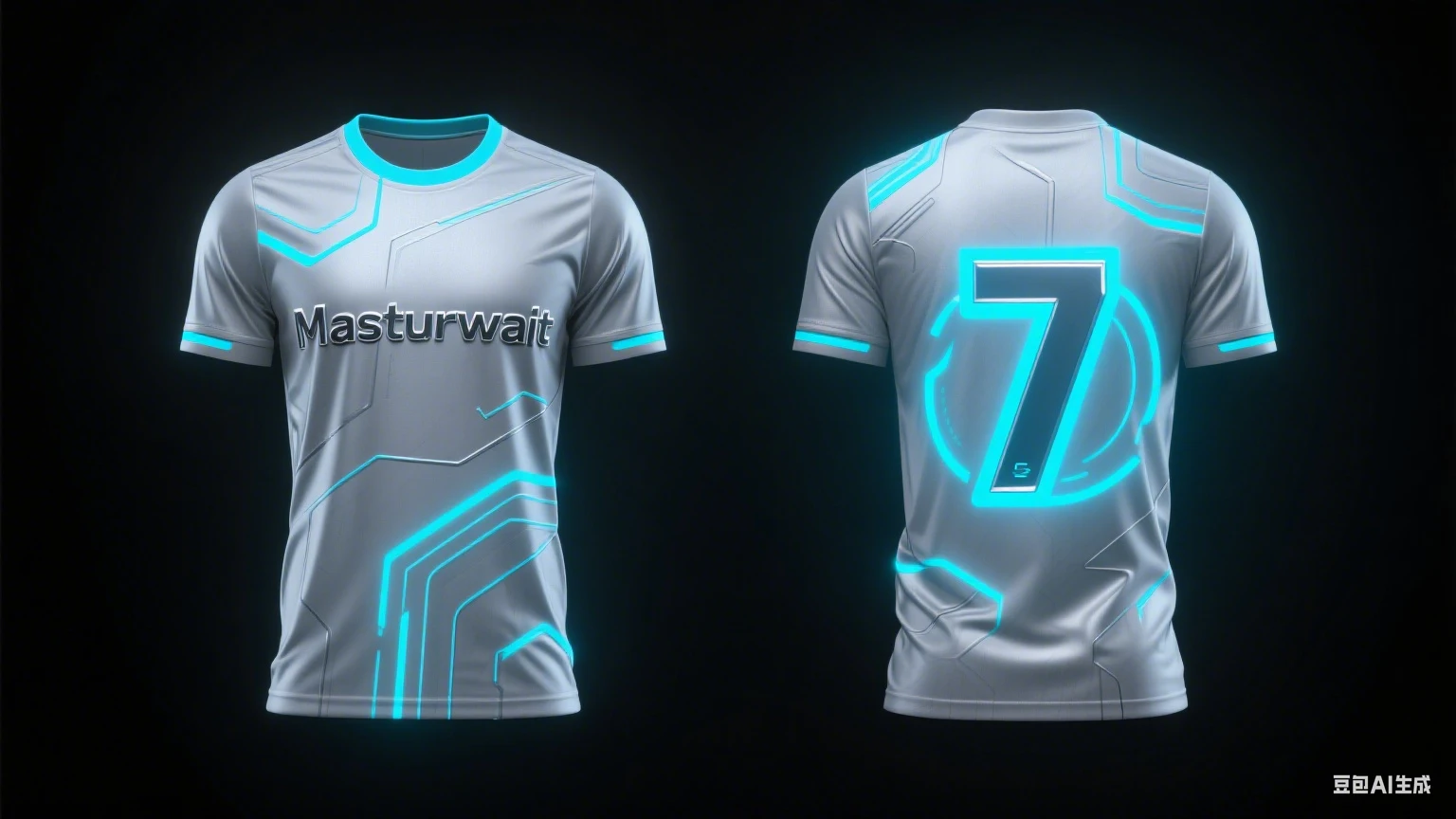 Zukünftiger Tech-Stil Nr. 7 Fußballtrikot, 3D-Druck, Sport, Freizeit, schnell trocknend, atmungsaktiv, Y2K-T-Shirt für Herren und Damen