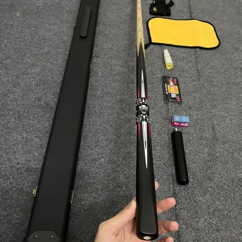 Billiards one stick, snooker black eight small head stick