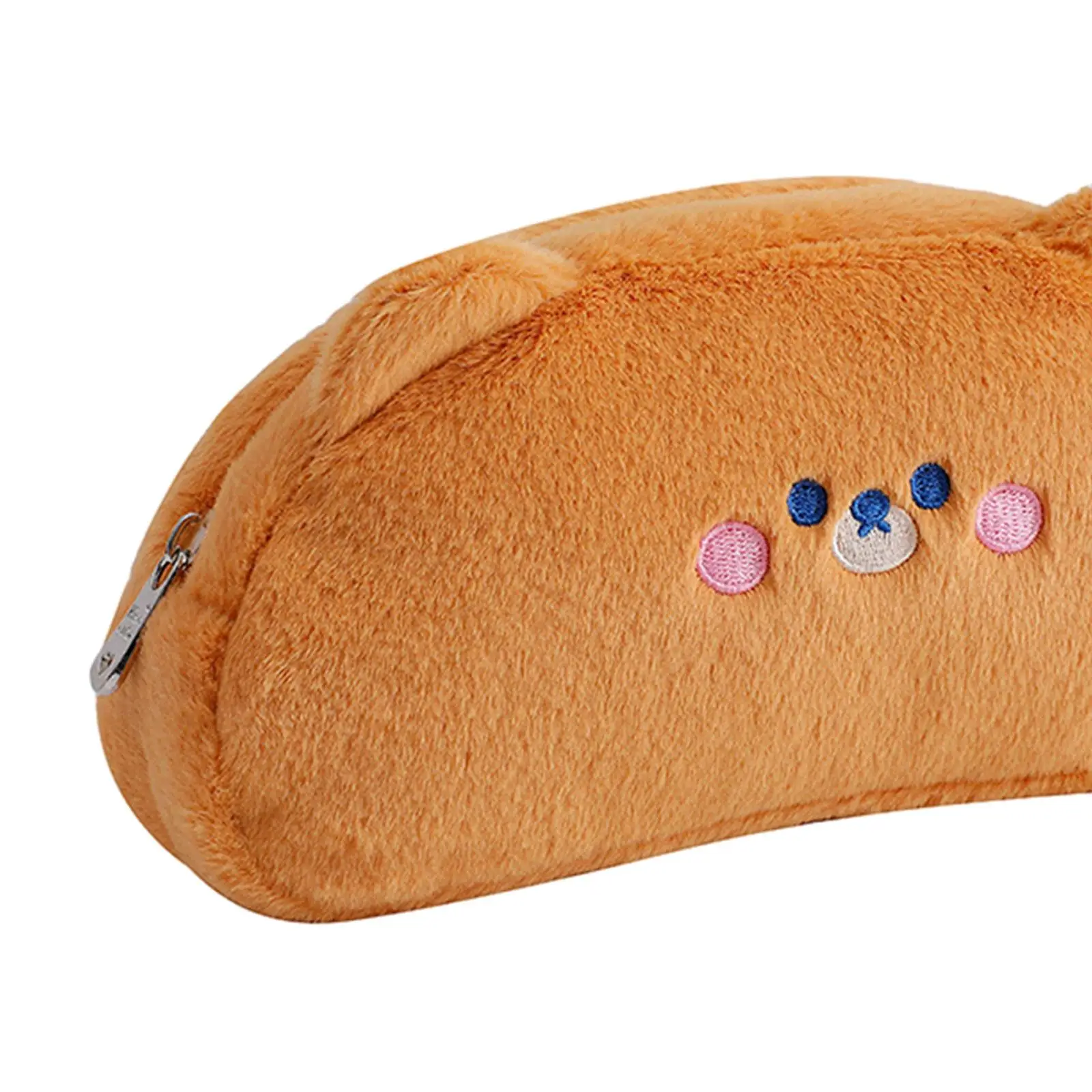 動物のぬいぐるみ鉛筆ケース、クリエイティブな収納バッグ、ソフトジッパークロージャー