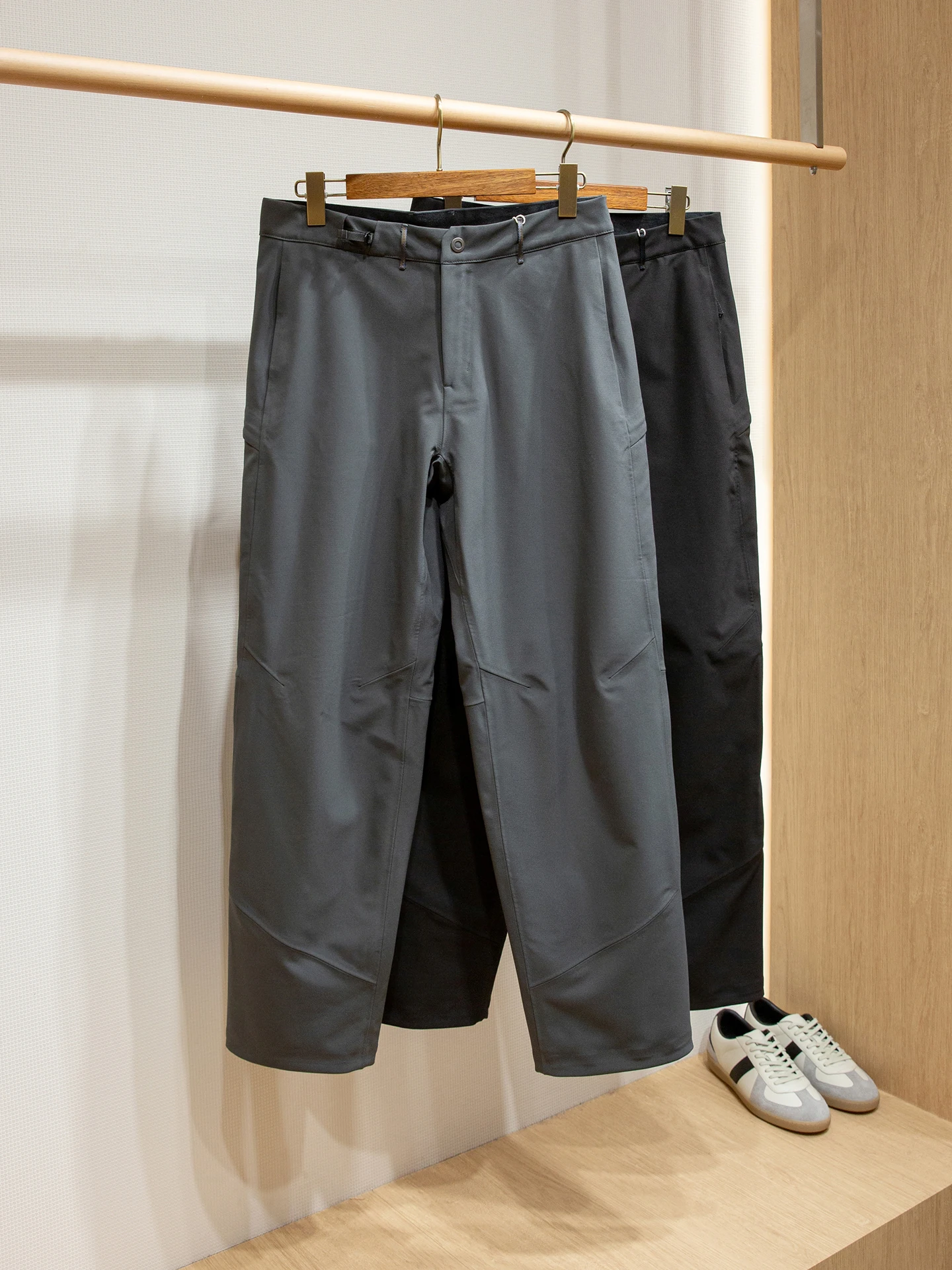 

Уличные мужские мягкие брюки на подкладке из полиэстера, повседневные прямые брюки из полиэфирного волокна с 3D резаком