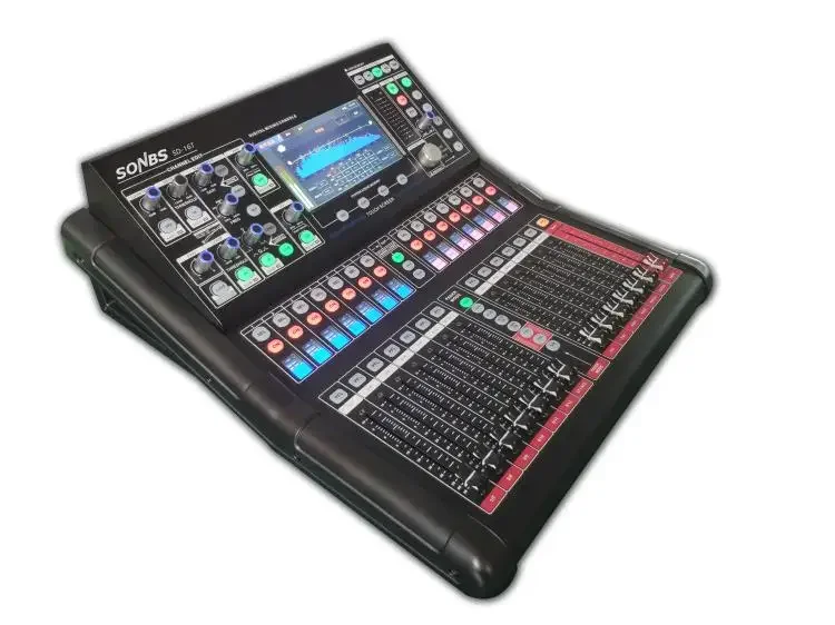 usb DSP audio sound cards amp mixers amplifier dj mixer set Ultimate 16 channels digital mixer for meeting