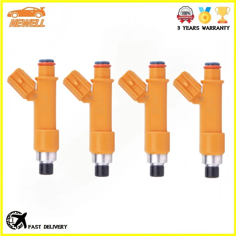 

4pcs 23250-0M010 23209-0M010 Fuel Injector For TOYOTA YARIS BELTA AYGO DAFD 1.0L 1KR-FE ASIA VIOS 04-11 23209-0H050 23250-0H050
