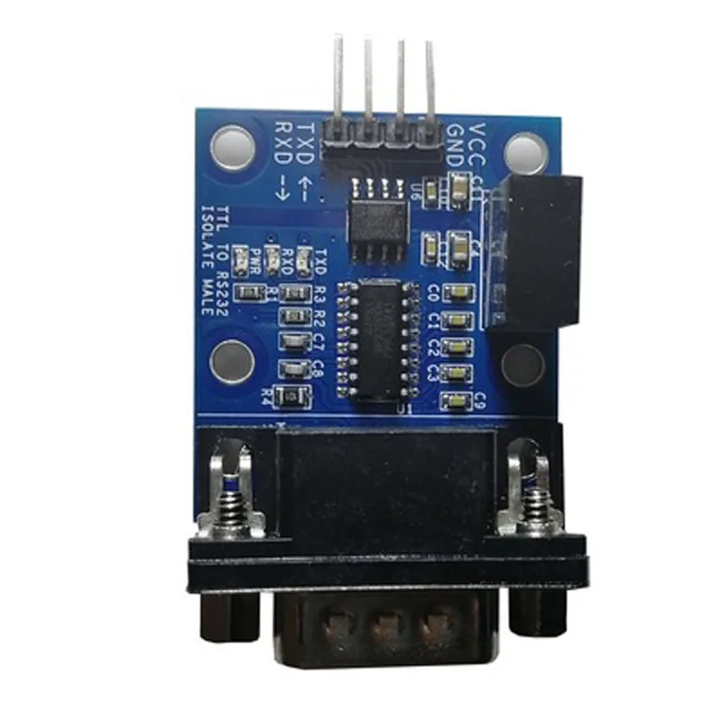 RS232 إلى TTL عزل إشارة الطاقة ذكر رئيس أنثى رئيس 3.3 فولت 5 فولت المنفذ التسلسلي TTL إلى وحدة RS232