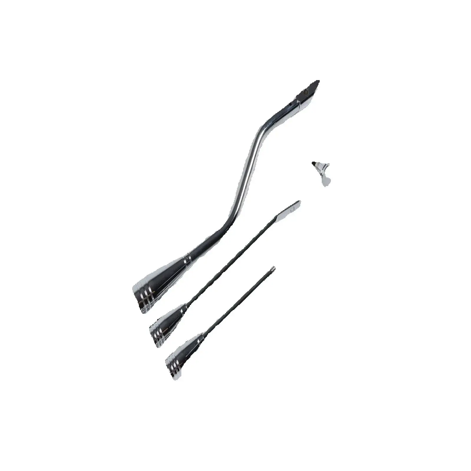 

Chrome Steering Column Shifter Turn Signal Hazard Tilt Kit FOR GM Chevy Buick 1967-1994 Fits Aftermarket Columns