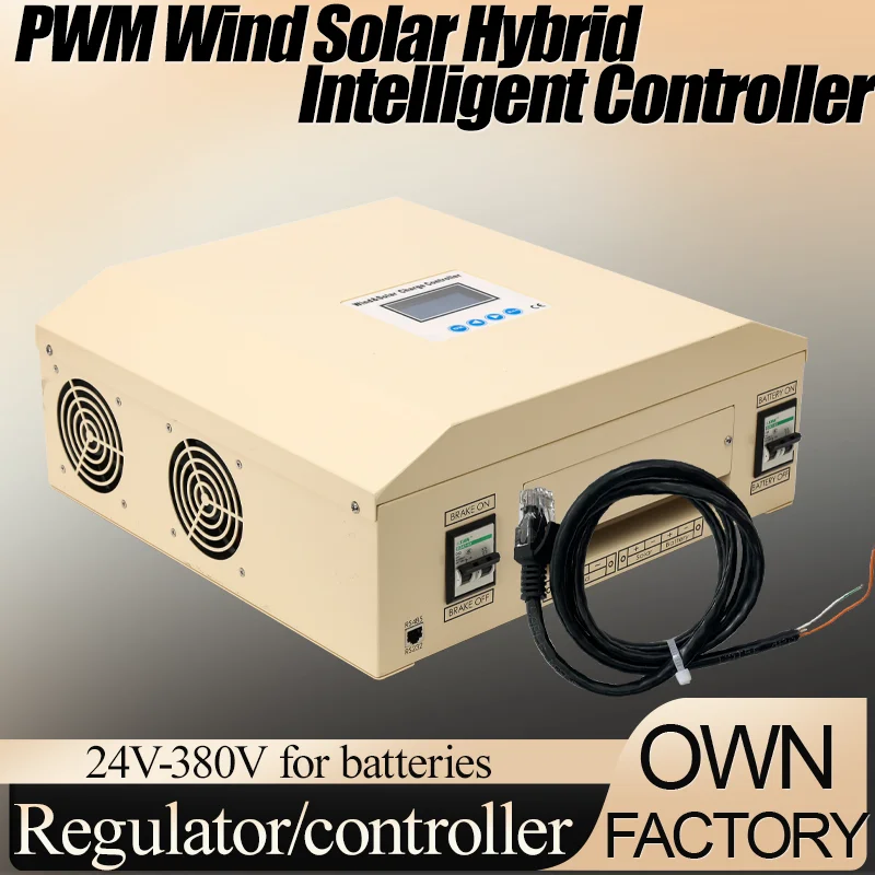 6.2KW 48V to 220V 70A PWM Wind Solar All-in-One System with Solar and PWM Wind for Optimal Harvesting