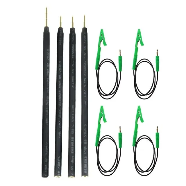 Black Green BDM Frame Probe Pens 4pcs Pins With Cable Works With LED BDM FRAME for ECU Programmer ECU Chip Tuning