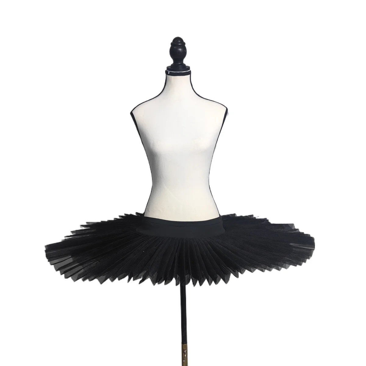 Profesjonalne spódniczki baletowe Tutus dla dorosłych dzieci Pancake Belly Dance White Platter Tutu