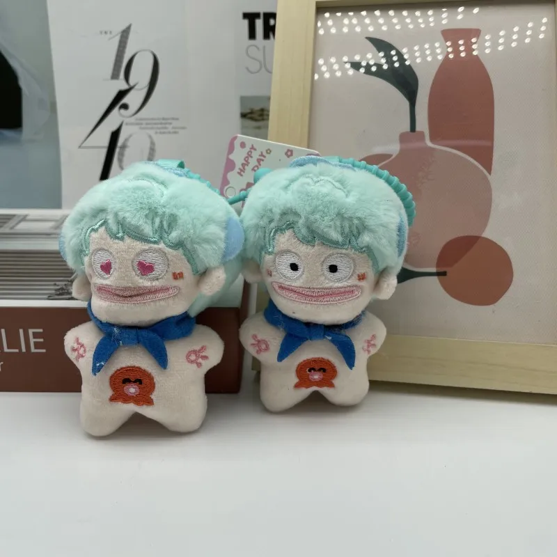 new creative ugly funny clown fish cotton doll plush pendant cute kids school couple bag pendant grab machine fashione  gift