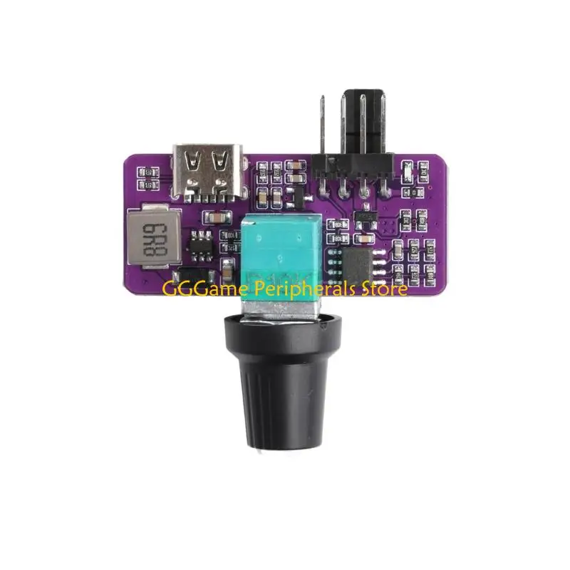 U55B 85%-90%High Efficiency PWM Fan Speed Regulator For Quiet And Gaming Setups
