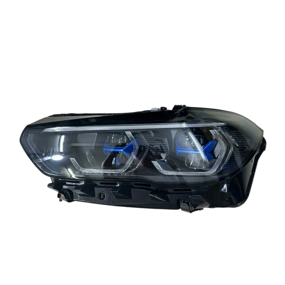 For BMW X5 Headlight 2019-2023 G05 G06 X6 Laser LED Headlight Original Assembly Headlamp Black version