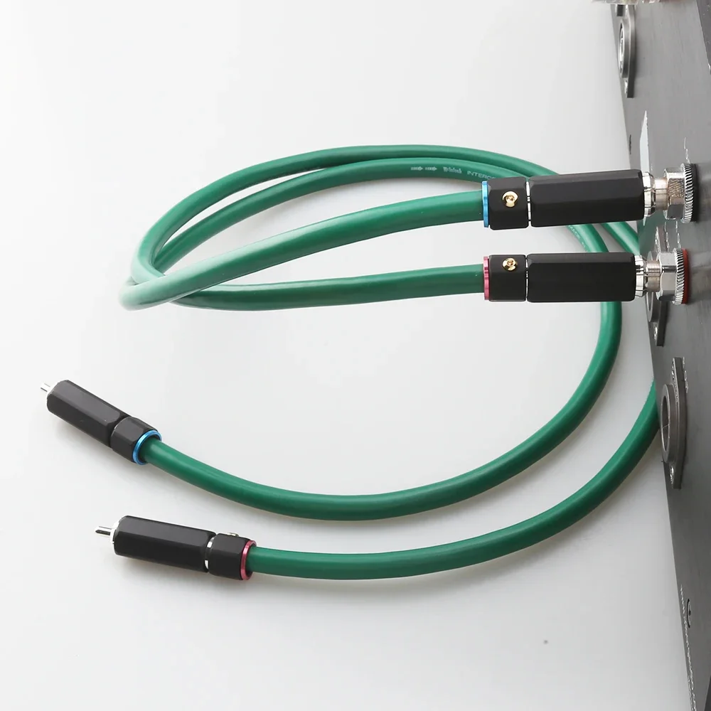 

High Quality Audio Cable Male to Male HIFI RCA Cable 6N OFC RCA Audio Cable