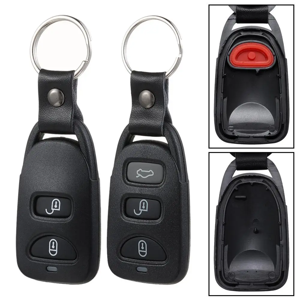 Remote Car Key Shell 1/2/3/4 Button For Hyundai Kia Carens Tucson Elantra Santa FE Carens Sonata 2006 2007 2008 2009 2010