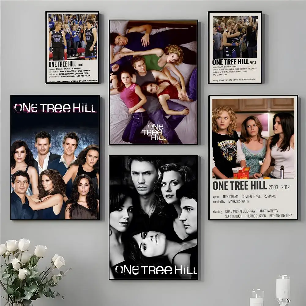 Pôster da série de TV One Tree Hill-V, pôster de alta qualidade para decoração de parede de casa, bar, café e item para presente