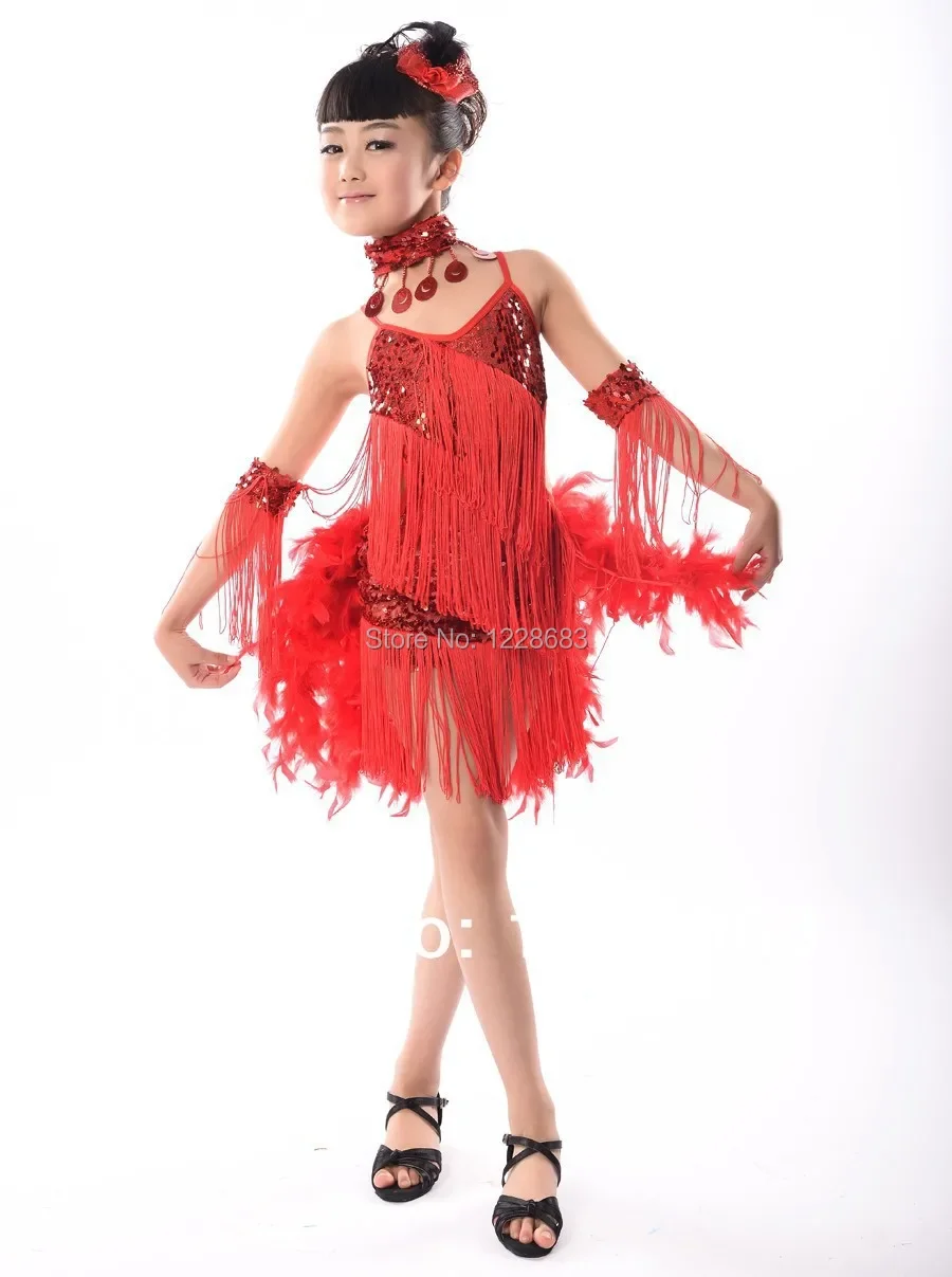 

New 2019 Unequal Glitter Sequined Tassels Halter Latin Salsa Tango Fringe Cocktail Ballroom Dancing Dress Skirts