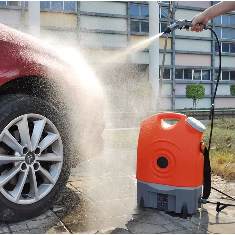 Home & Garden Cleaning Tool Multifunctional Portable Spray Washer Pressure Cleaner With 17L Water Tank view 6