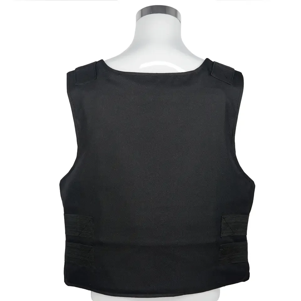 Genuine ISO Lightweight NIJ IIIA 3a Bulletproof Ballistic Vest Insertable Steel Plate Body High Protection