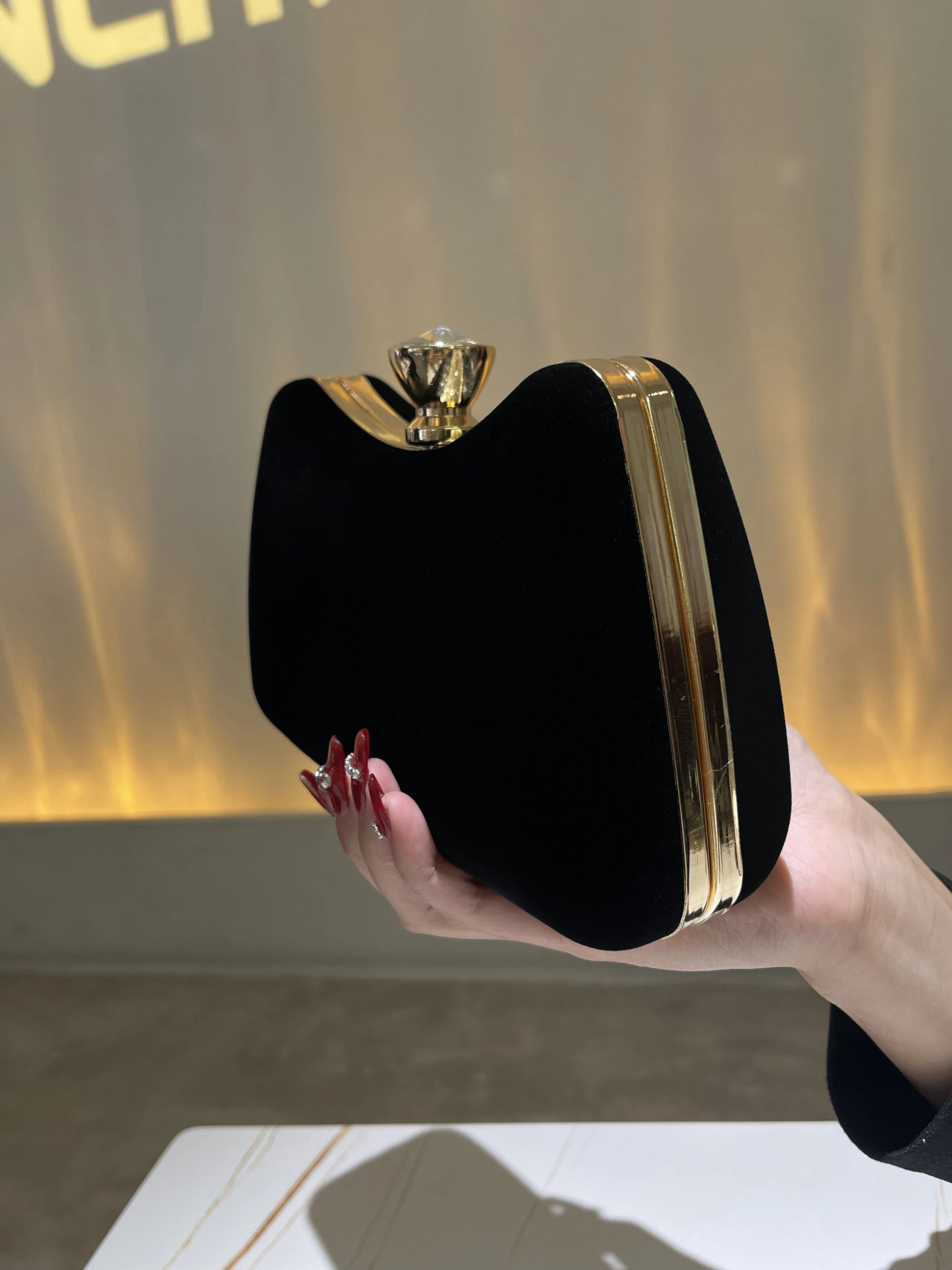 Evening Bag Black Handbags Banquet Clutch For Female Luxury Crossbody Chain Bags Formal Cocktail Party Handbag New Style Purse