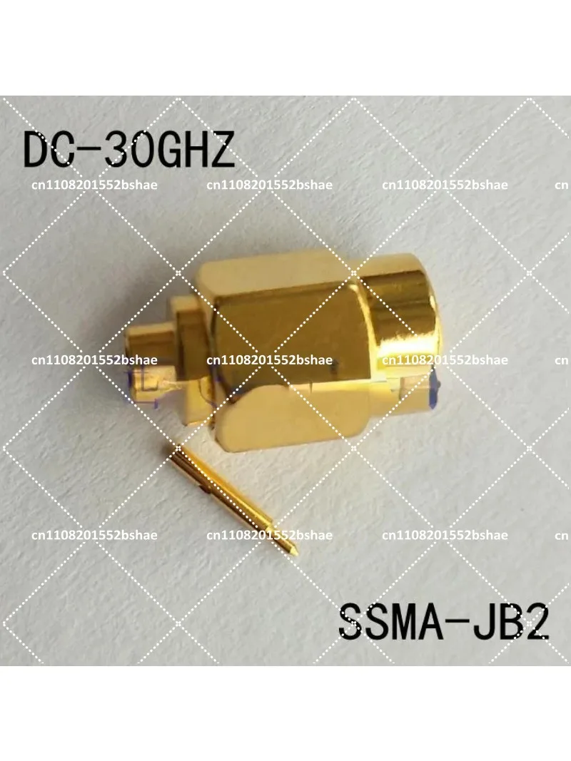 2Pcs SSMA-JB2 RF Connector 50 Ohm Male 0-30G Welding 086, RG405 Cable Adapter