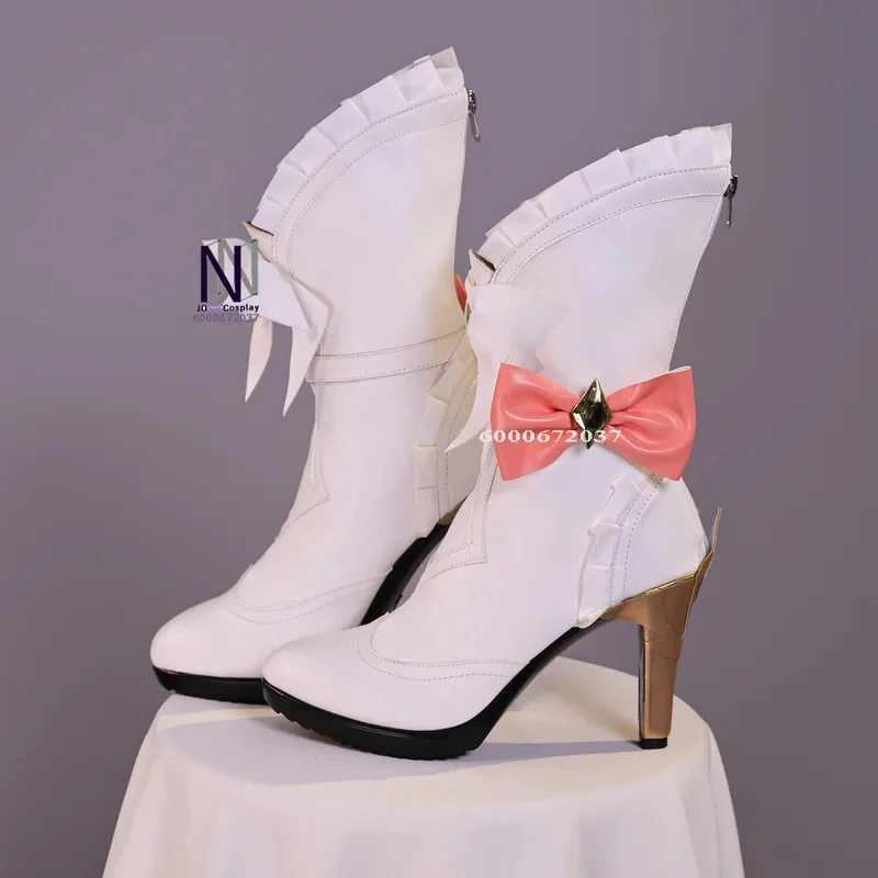 

3,k;6\g/Hot Game Genshin Impact Cosplay Costume Anime Nicolai Role Playing Clothes Uniform Dress Shoes for Women Adult Ck;6,y'9\