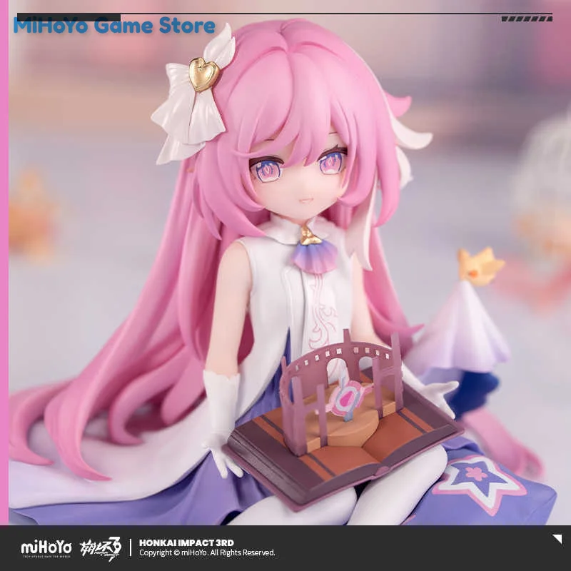 [Genuine] Elysia MiHoYo Official Original Honkai Impact 3 Elysia Garage Kits Herrscher of Human Ego PVC Kits Ornament Model Gift