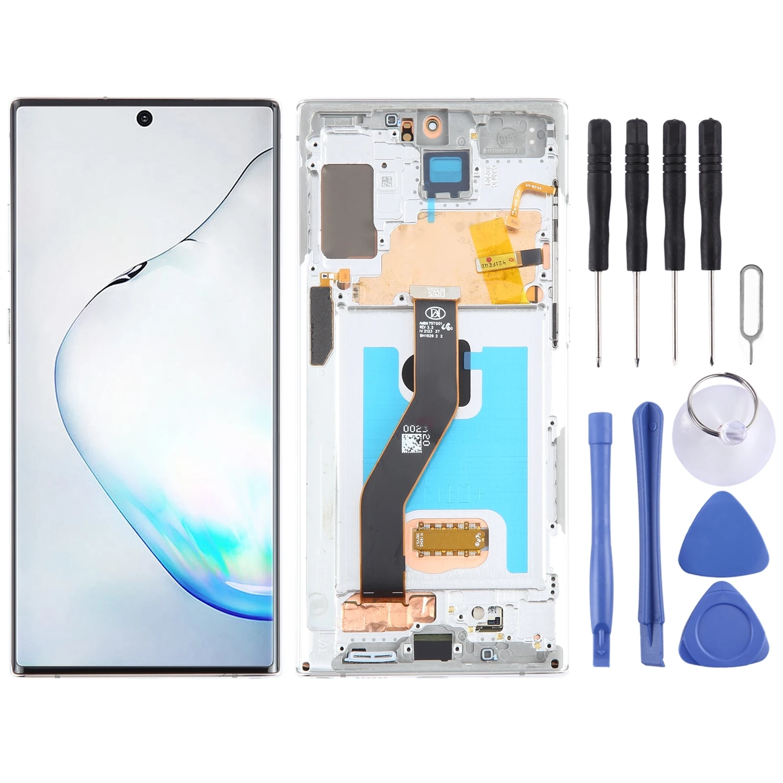 

For Samsung Galaxy Note10+ SM-N975 OLED LCD Screen Digitizer Full Assembly with Frame