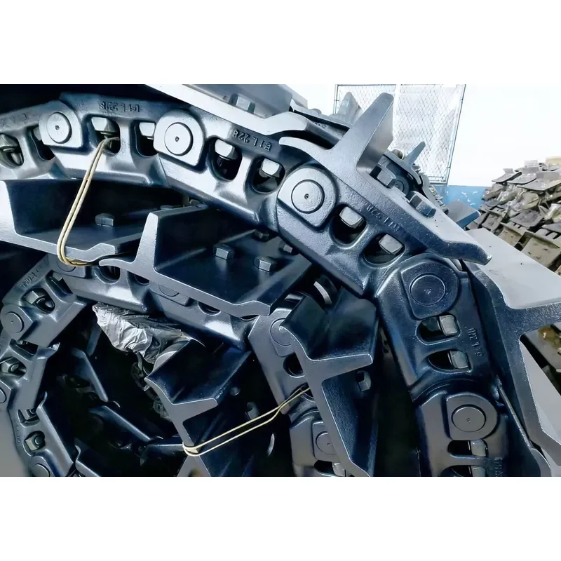 Construction Machinary Track Chain Excavator Spare Parts Track Shoes Track Link Assembly for