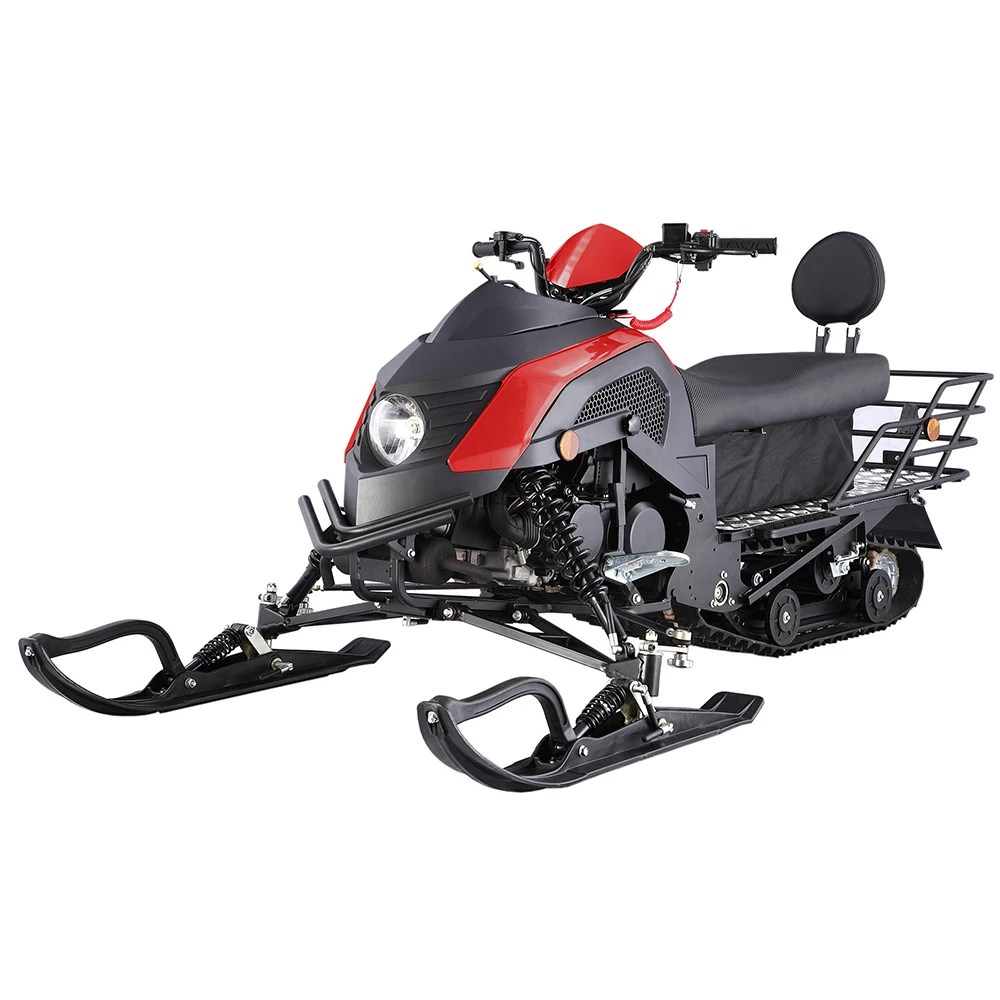 

Adult Motorcycle Skiing 200cc Snow Scooter Gas Electric Snowmobile Sled Car