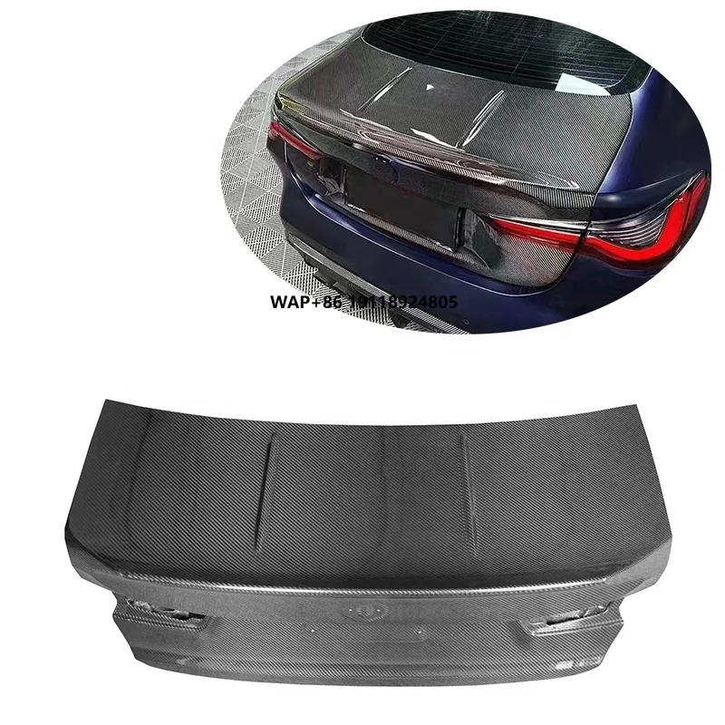 

Auto Parts G82 M4 CSL Style Carbon Fiber Rear Trunk Cover Boot Lids for M4 G82 G22