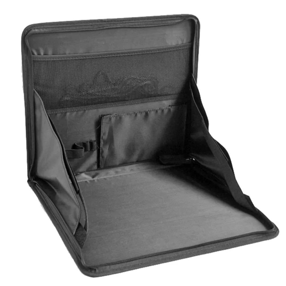 

Small Table Foldable Laptop Notebook Tray Car Drink Food Car Drink Holder Holder Oxford Cloth Storage organizer