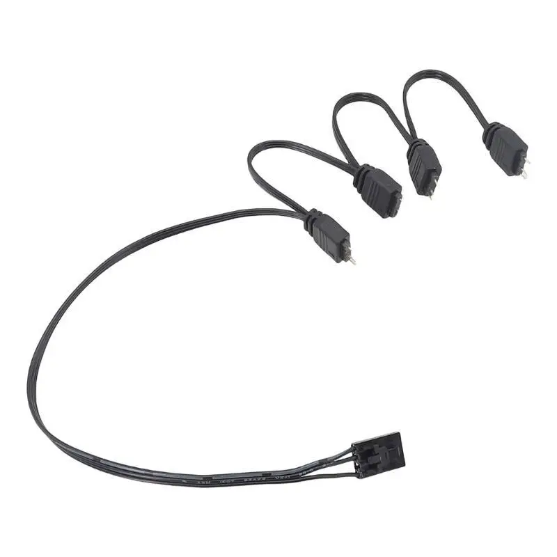 

Y1UB 4Pin to 5V 3Pin Lighting Cable Converter for HDLL120 Fan Light Adapter Easy Connection of to Mainboard