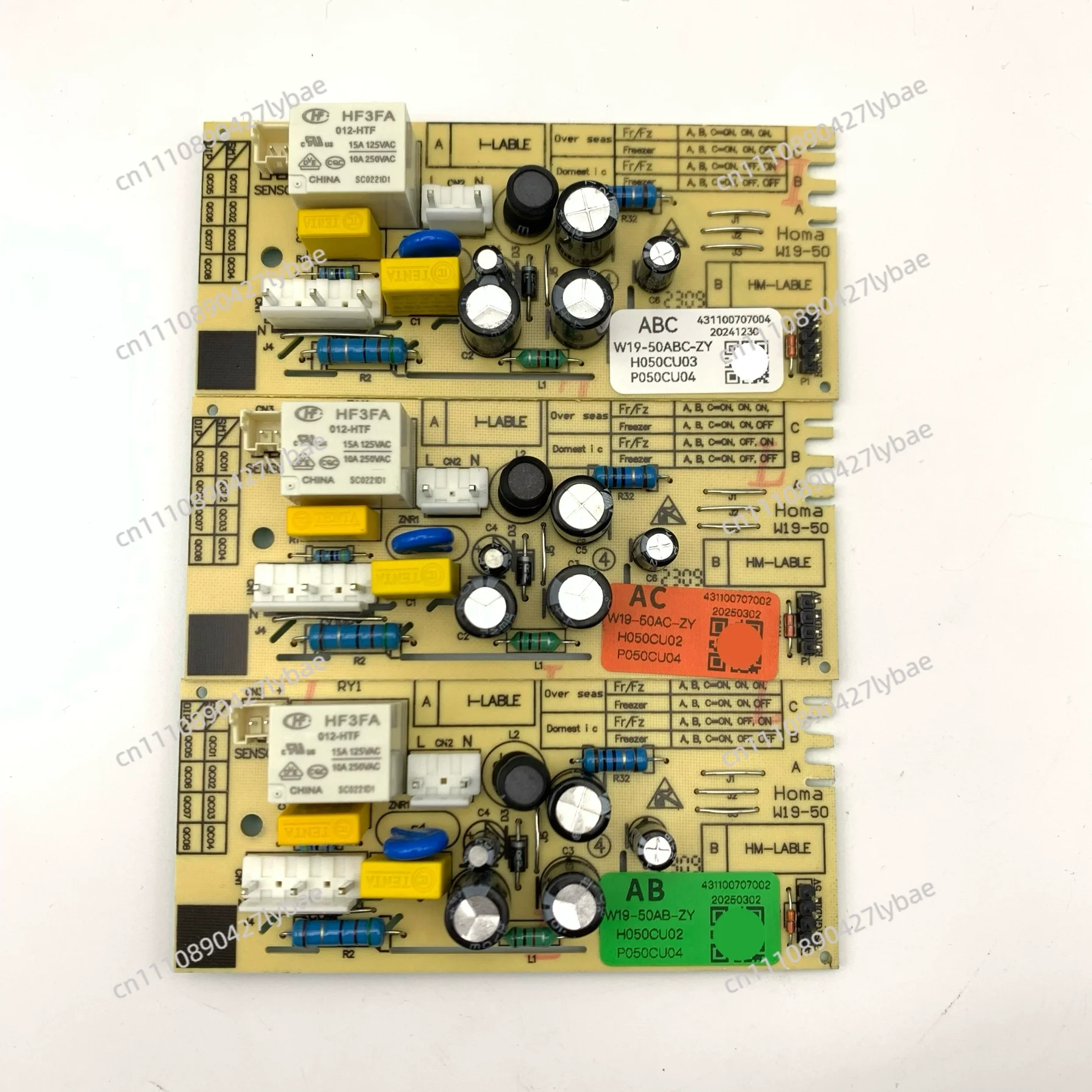 1pcs New For Homa Refrigerator Control Board W19-50AC/W19-50ABC/W19-50AB-ZY Circuit PCB W19-50 Fridge Motehrboard Freezer Parts