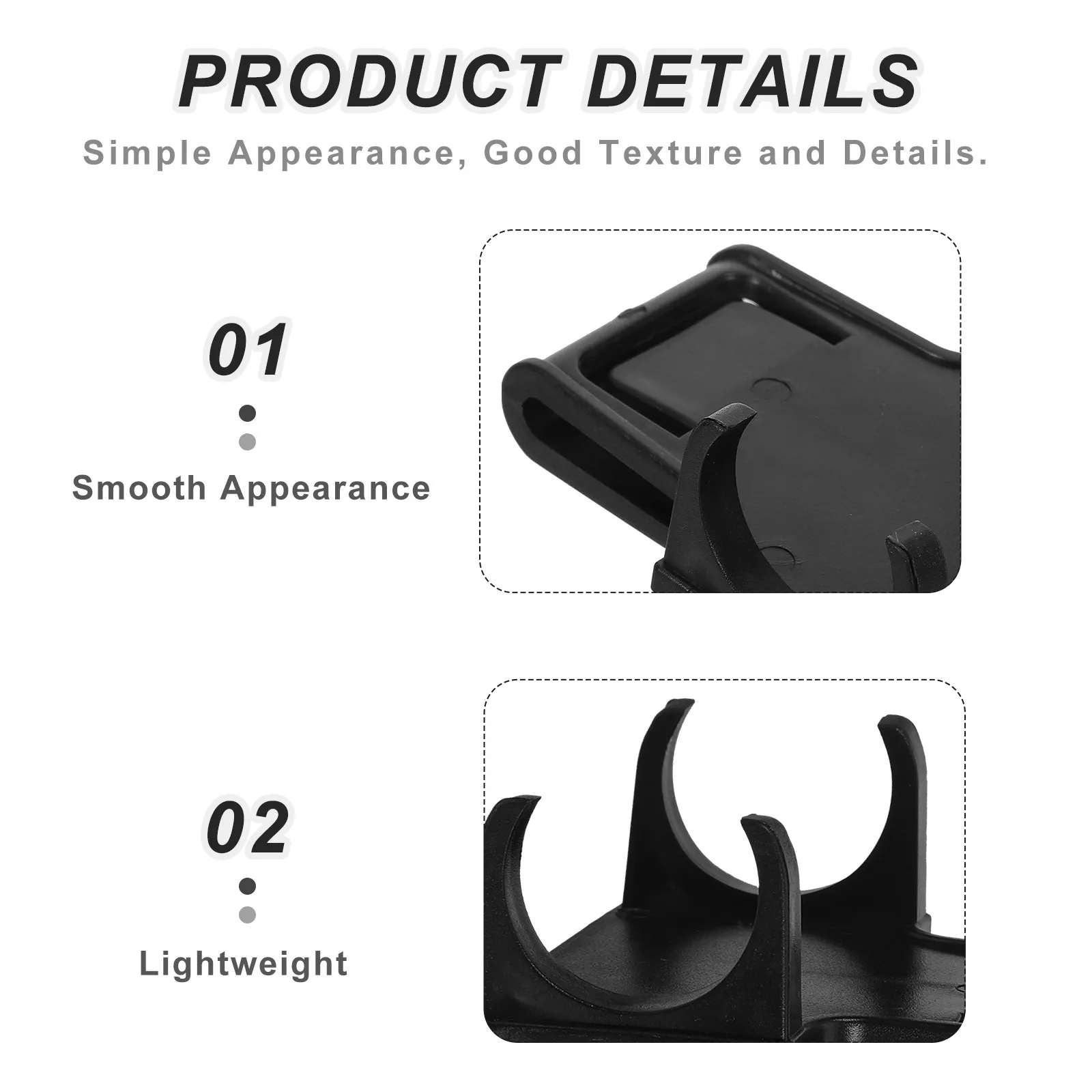 8Pcs Welding Light Base DIY Kit Universal Headlamp Mount for Hard Hat Welding Hood Handsfree Stable Lighting Bracket