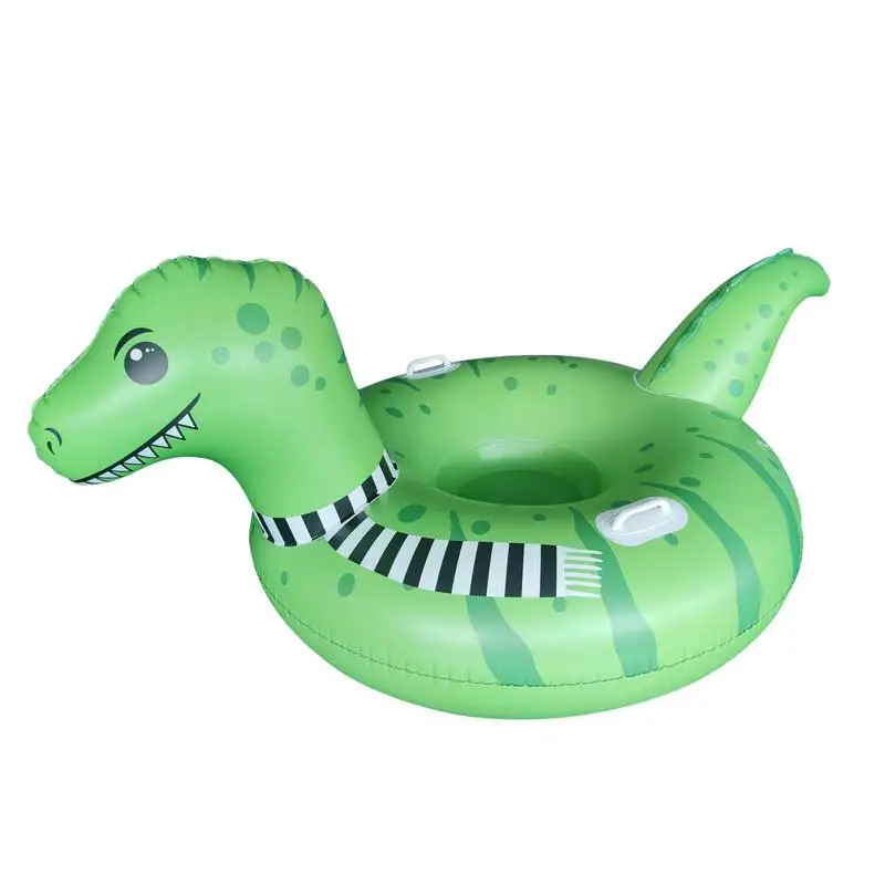 

Inflatable Sled Kids Wear-resistant Dinosaur Snow Sledding Tube 67 Inch Leak-proof Inflatable Snow Tube Cold-resistant Kids Snow